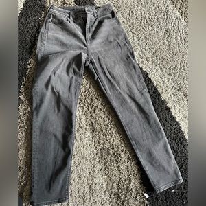 American eagle washed black jean